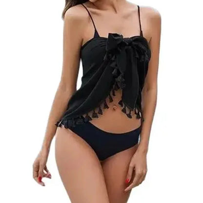 Pareo corto con flecos para playa y verano