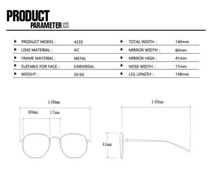 Gafas de sol mujer doradas estilo retro