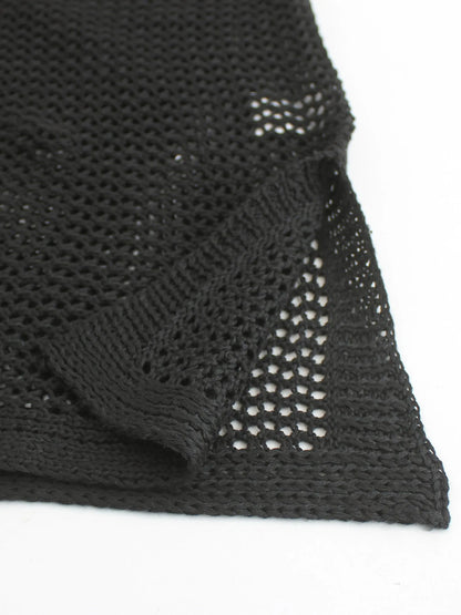 Falda corta con nudo lateral estilo playero chic y moderno